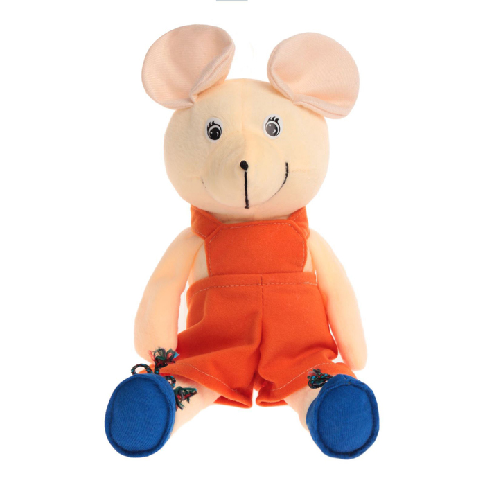 Мягкая игрушка "Мышь Яшка", цвета МИКС