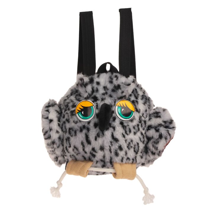 Мягкая игрушка-рюкзак "Филин", МИКС