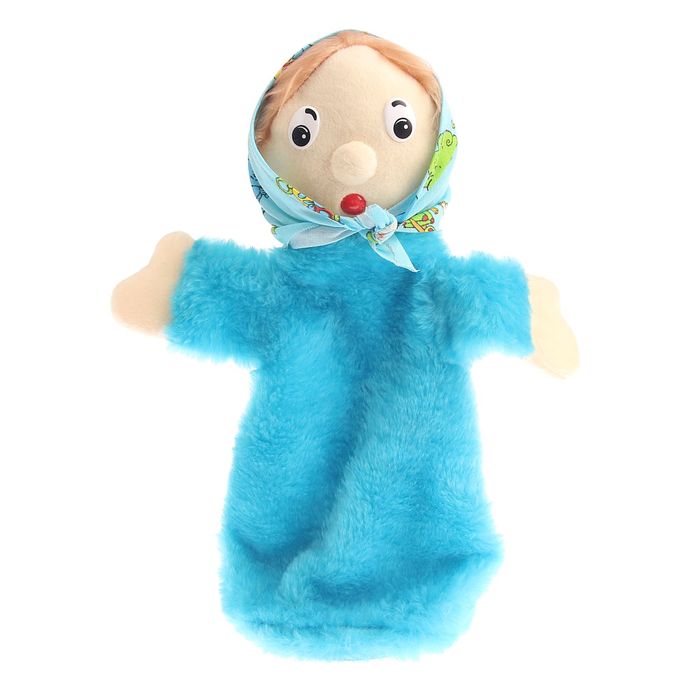 Мягкая игрушка на руку "Бабка Би-ба-бо", МИКС