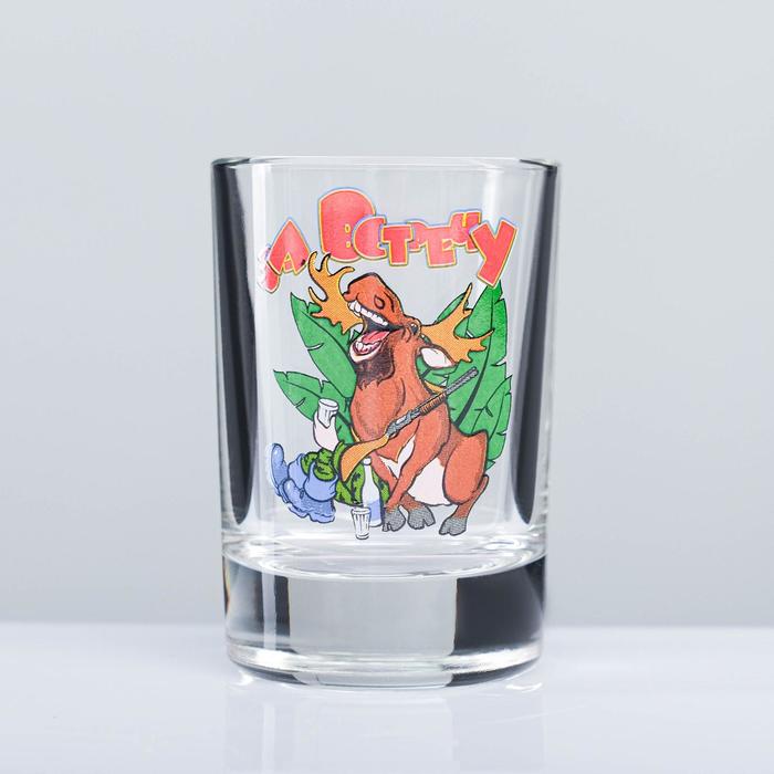 Мини-бар 7 предметов графин + стопки деколь "Охота" 500/50 мл