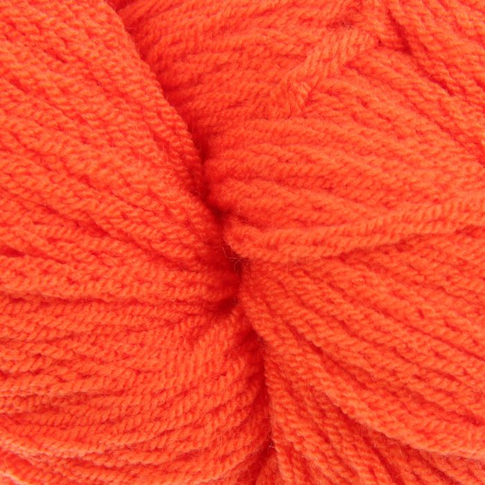 Пряжа "Стрекоза" 100% акрил 80м/100гр (1625, оранжевый)