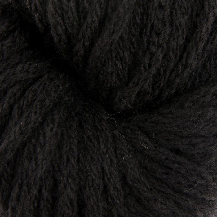 Пряжа "Непоседа" 20% меринос.шерсть, 80% акрил 100м/100гр (0140, черный)