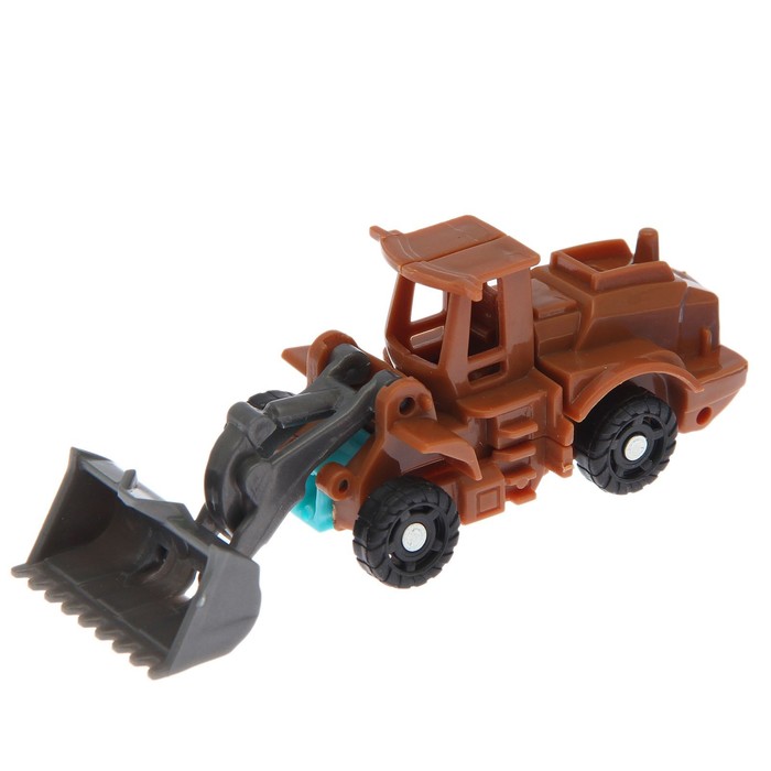 Робот-трансформер «Погрузчик», цвета МИКС