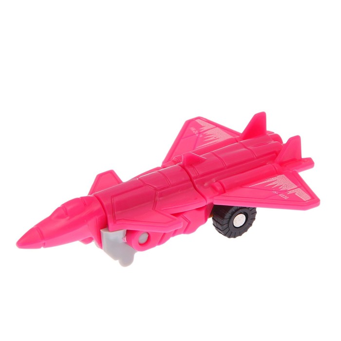 Робот-трансформер «Самолёт», цвета МИКС