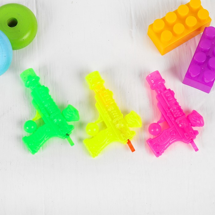 Стрелялка "Пистолет", цвета МИКС
