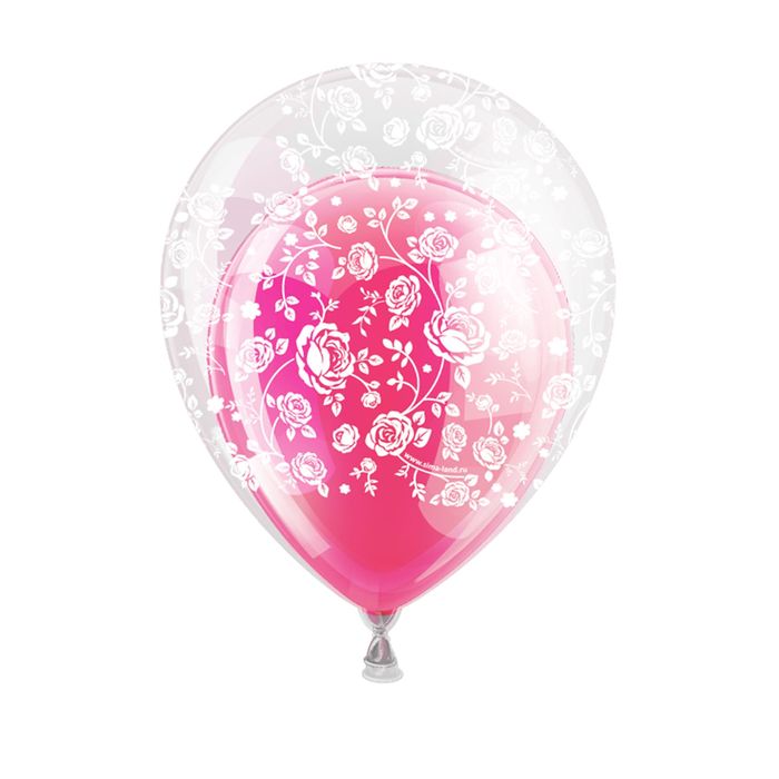 Шар воздушный в прозрачном шаре "Для тебя", набор 10 шт, 10", 12".