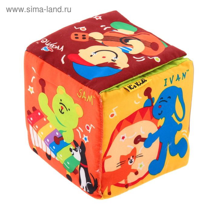   Сима-Ленд Игрушка интерактивная «Музыкальный кубик»
