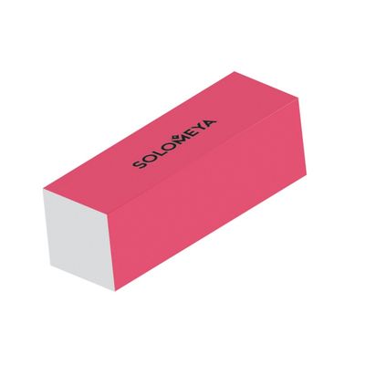 Блок-шлифовщик для ногтей Solomeya, цвет розовый