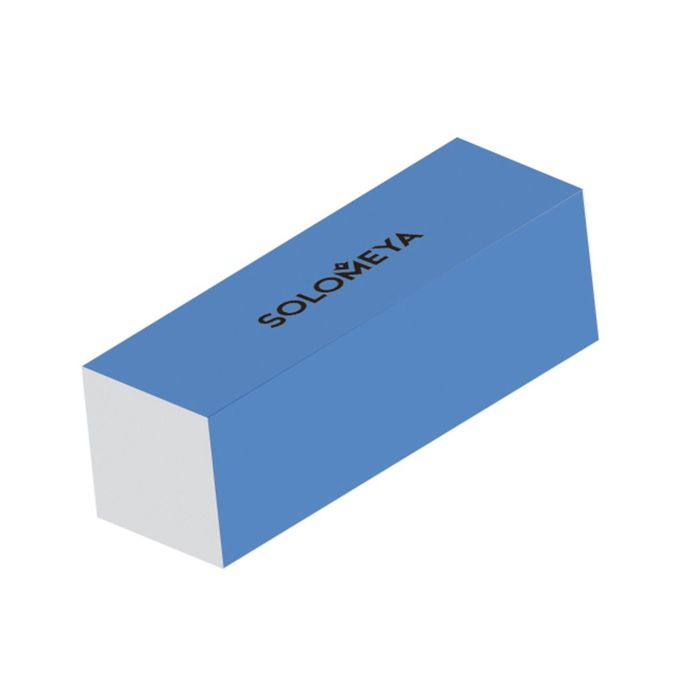 Блок-шлифовщик для ногтей Solomeya, цвет синий