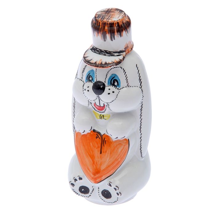 Штоф сувенирный "Зайчик" 21см