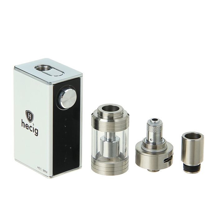 Электронный испаритель 900 mAh,Hecig 30W, белый 10,5*3*2см