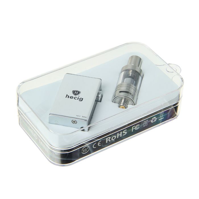 Электронный испаритель 900 mAh,Hecig 30W, белый 10,5*3*2см