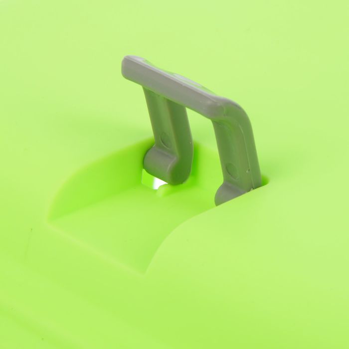 Переноска пластиковая "Неон", 48 х 32 х 29,5 см, вес животного до 5 кг, зеленая