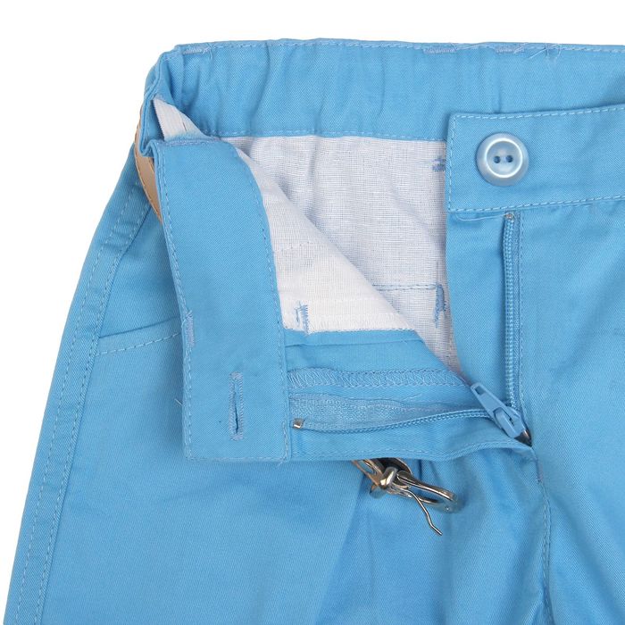 Брюки для девочки, рост 134 см, цвет голубой 26351020644.400