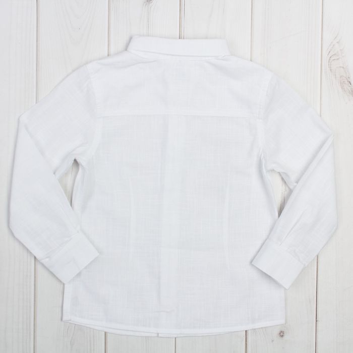 Сорочка для мальчика, рост 92 см, цвет белый 19068013037.100_М