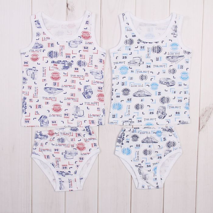 Комплект для мальчика, рост 86 см, цвет белый 05029000936.10B_М