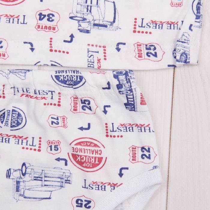 Комплект для мальчика, рост 86 см, цвет белый 05029000936.10B_М