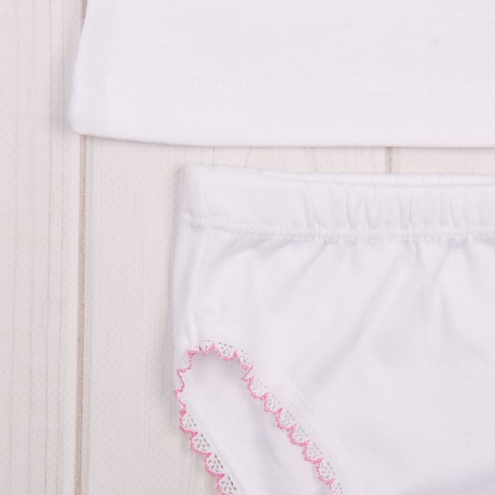 Комплект для девочки, рост 80 см, цвет белый 05087021235.100_М
