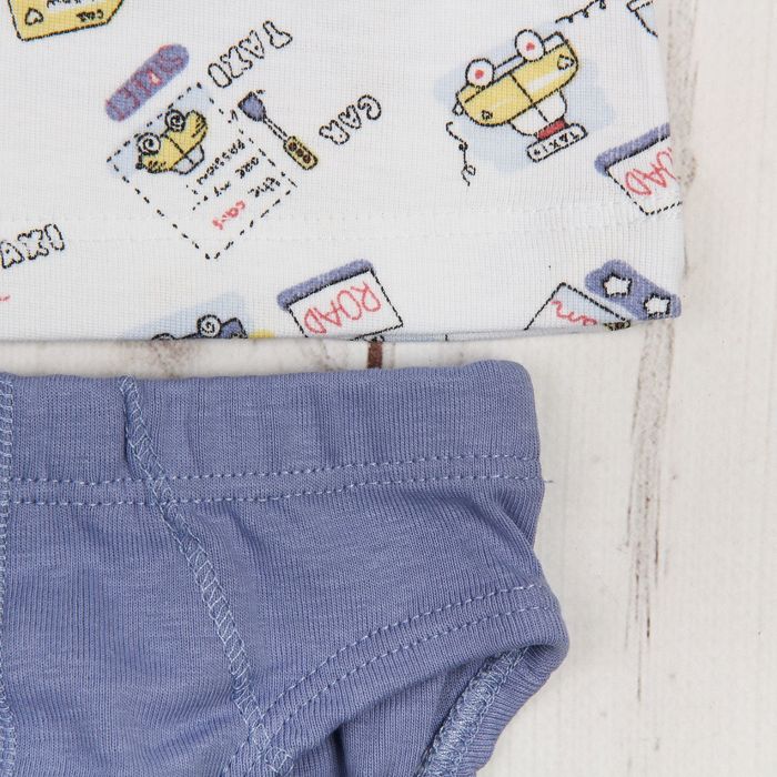 Комплект для мальчика, рост 86 см, цвет голубой 05089011236.401_М