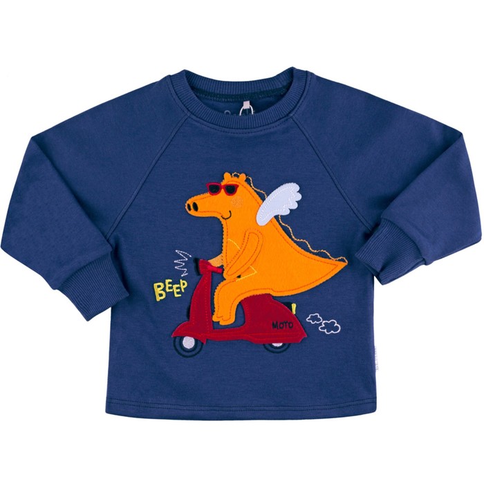 Джемпер для мальчика, рост 80 см, цвет синий 24424011135.800_М