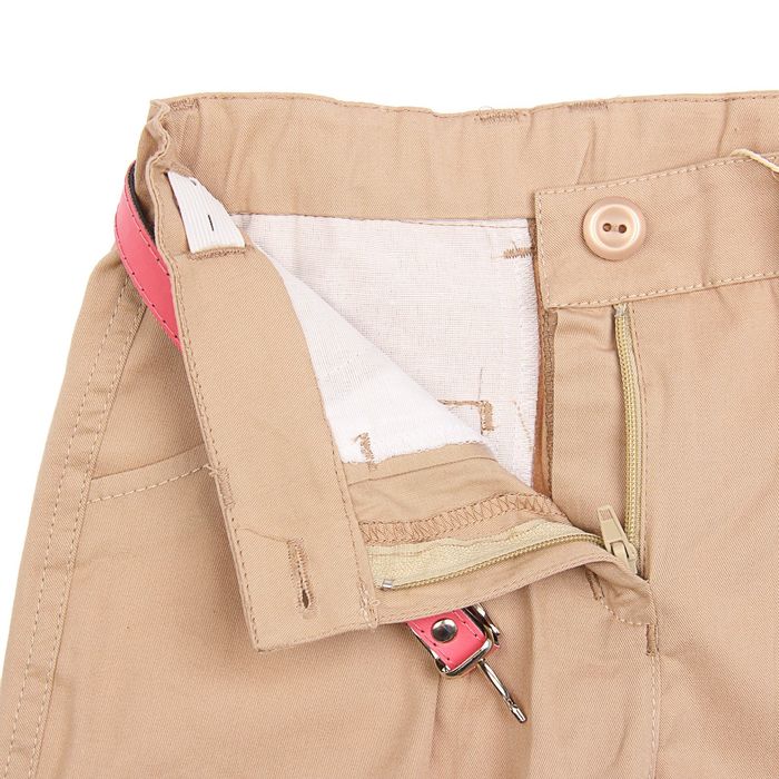 Брюки для девочки, рост 116 см, цвет бежевый 26351020641.G00