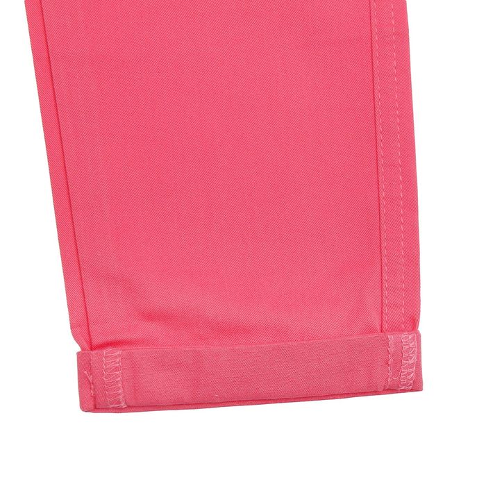 Брюки для девочки, рост 134 см, цвет розовый 26351020644.300