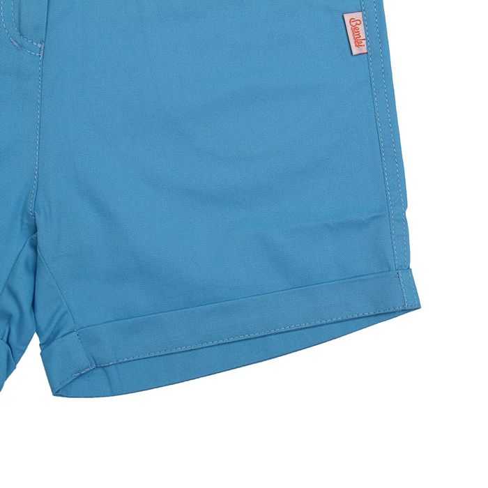 Шорты для девочки, рост 110 см, цвет голубой 26346020640.400