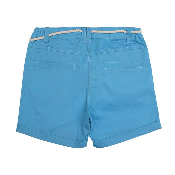 Шорты для девочки, рост 110 см, цвет голубой 26346020640.400