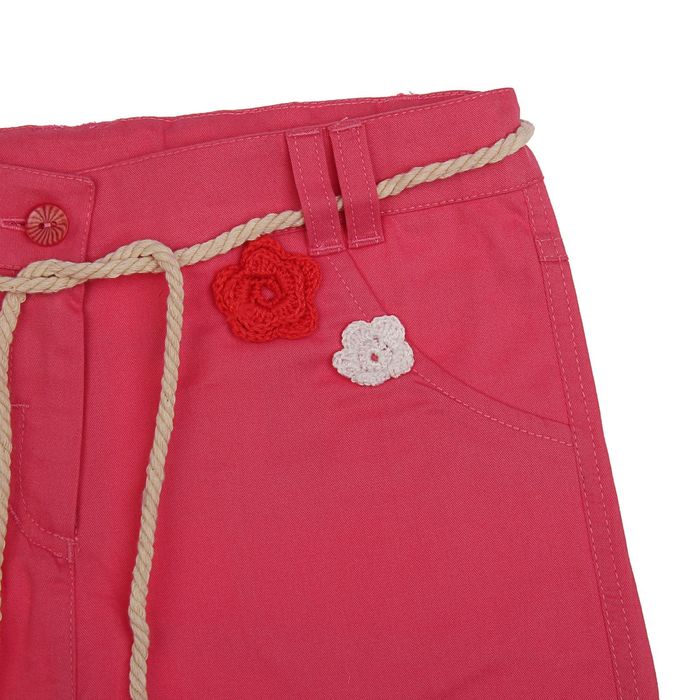 Шорты для девочки, рост 116 см, цвет розовый 26346020641.300