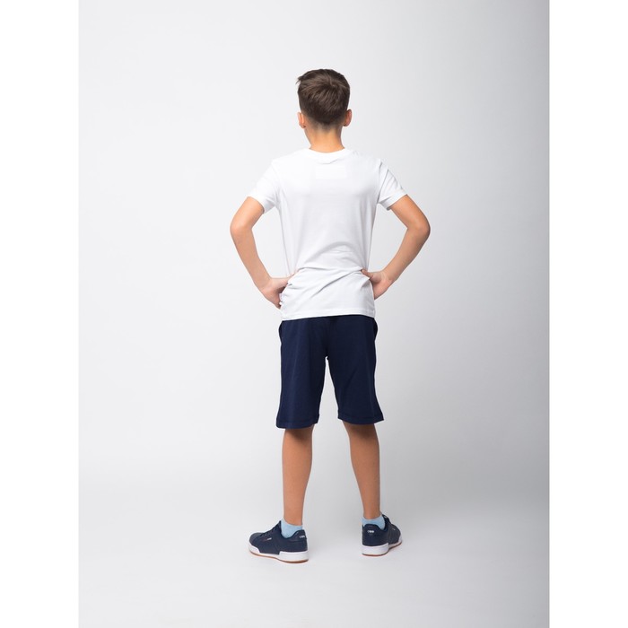 Футболка для мальчика, рост 140 см, цвет белый 24342011045.100