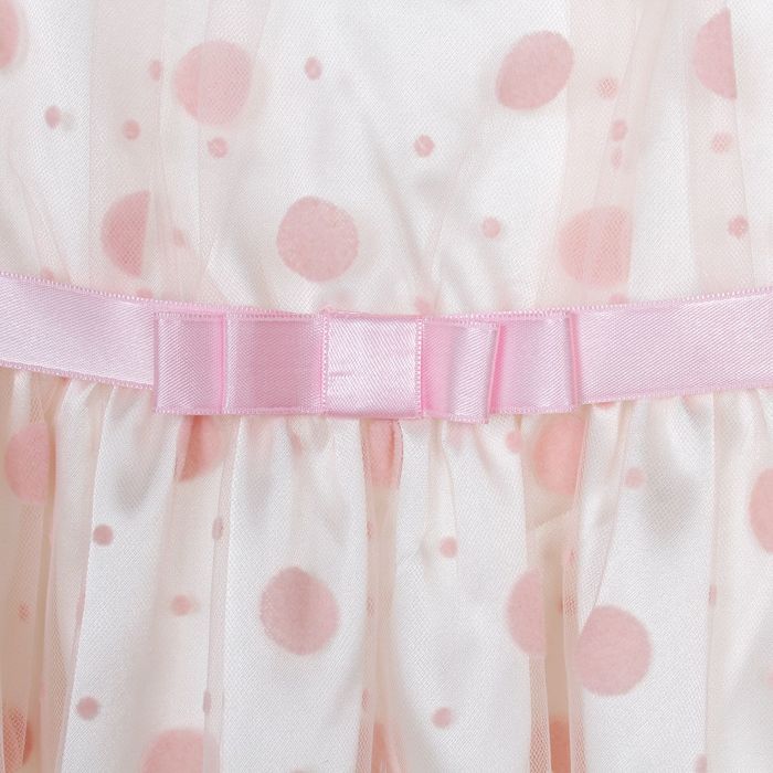 Платье нарядное для девочки, рост 116 см, цвет молочный 14158020741.200