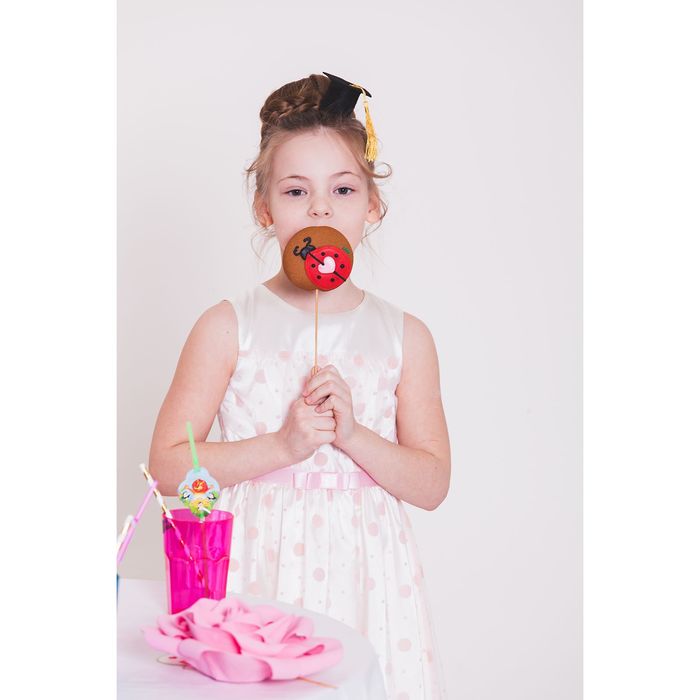 Платье нарядное для девочки, рост 116 см, цвет молочный 14158020741.200