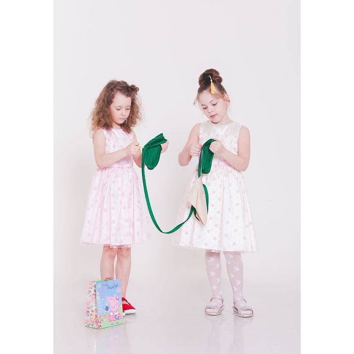 Платье нарядное для девочки, рост 116 см, цвет молочный 14158020741.200