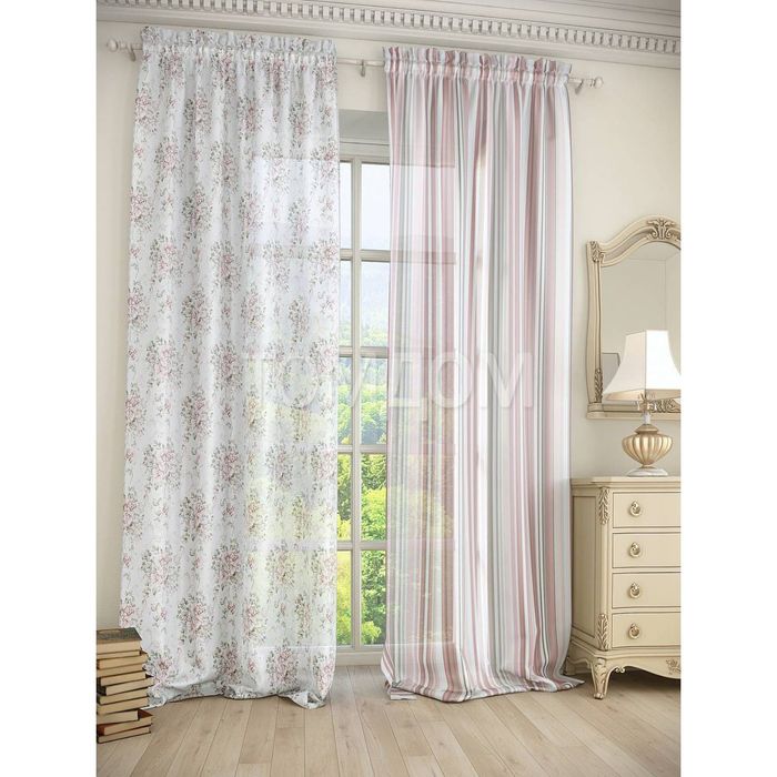 Тюль «Амиск», размер 150 х 280 см. — 2 шт.