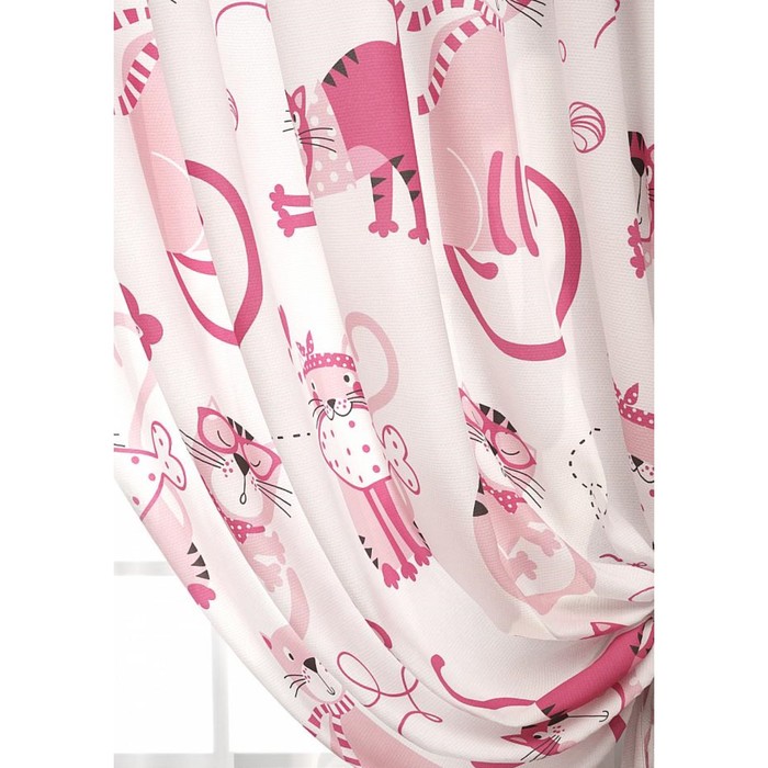 Шторы для детской "Екси-К", размер 150х260 см - 2 шт