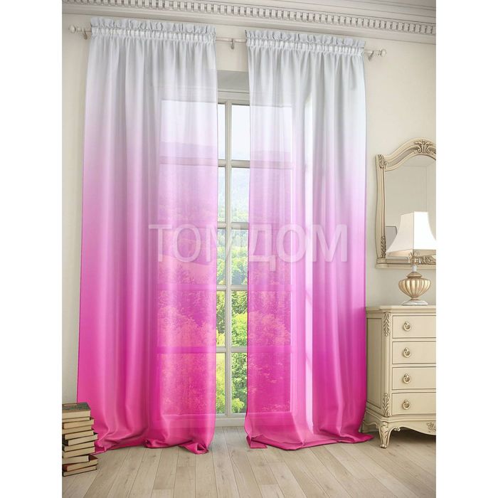 Тюль «Копак», размер 150 х 280 см. — 2 шт.