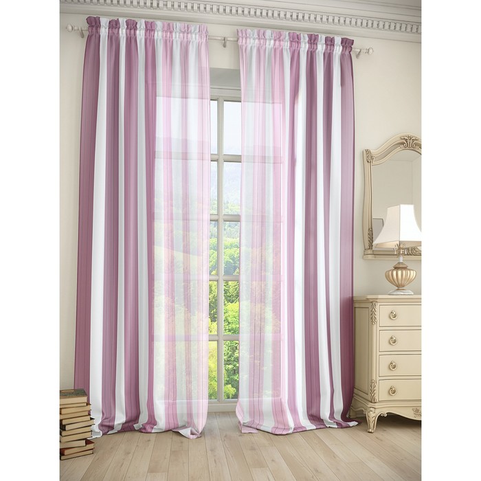 Тюль «Фория», размер 150 х 280 см. — 2 шт.