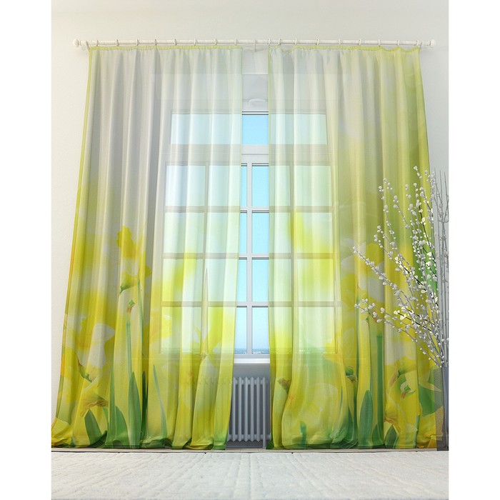 Тюль «Вантюр», размер 150 х 260 см. — 2 шт.