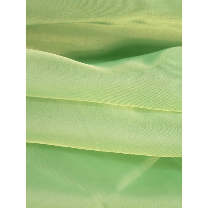 Тюль (вуаль) «Вело», цвет зелёный, размер 300 х 260 см. — 1 шт.