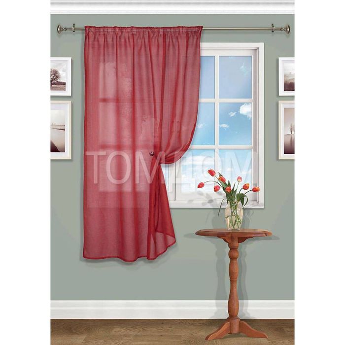 Тюль для кухни «Гоир», размер 135х170 см.