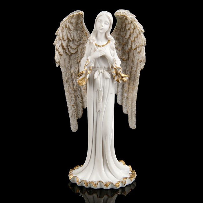 Фигурка полистостоун "Ангел небесный" МИКС 16,5х8,5х5,2 см