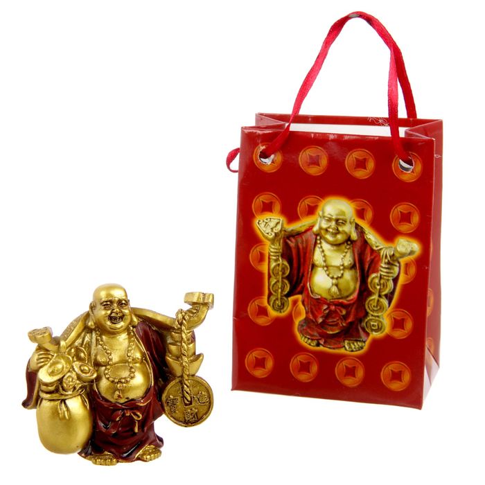 Нецке "Хоттей благополучие" в пакете 6х5,9х2,5 см