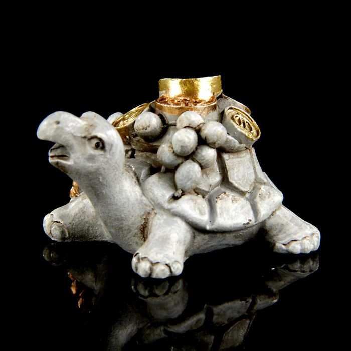 Сувенир полистоун Lucky "Денежная черепаха" 4,2х3х2,5 см