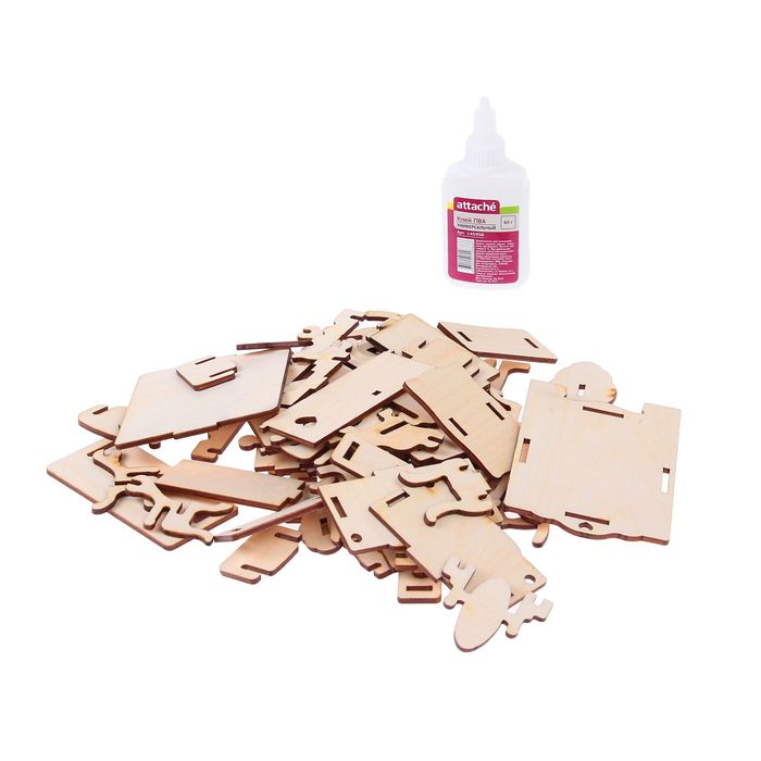 Набор мебели для домика, 20 предметов, для кукол 7-9 см