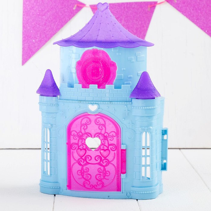 Замок для куклы "Винтаж" с фигуркой принцессы и с мебелью, МИКС
