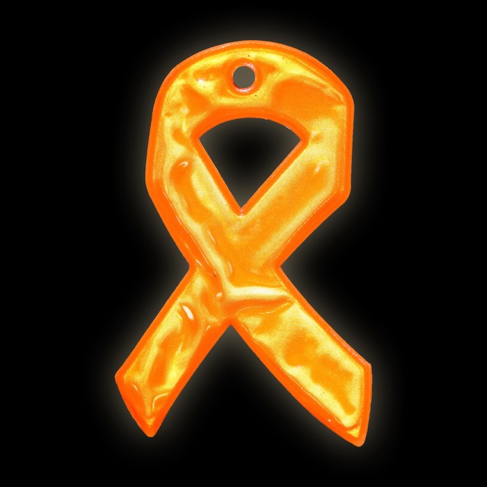 Светоотражающий элемент "Бант", 7*3,5см, цвет МИКС