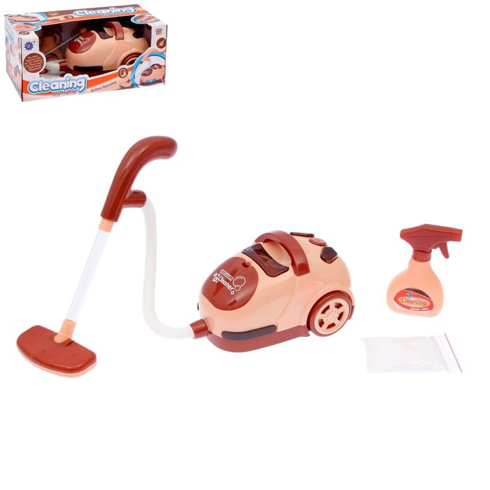 Бытовая техника пылесос «Мамина помощница», с пульверизатором, МИКС