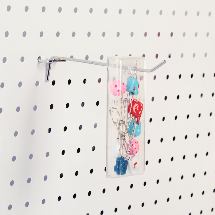 Ёмкость для хранения мелочей 13*5.3, оргстекло, цвет прозрачный