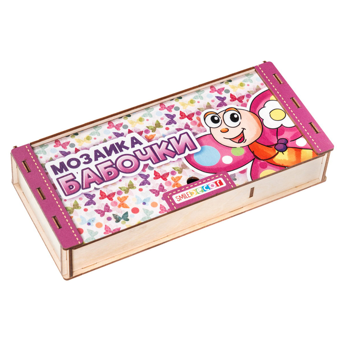 Мозаика "Бабочки", 4 бабочки, 40 кружков