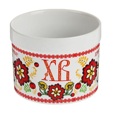 Форма для кулича Доляна «Христос воскресе», 1,2 л, 13×10 см - Фото 1